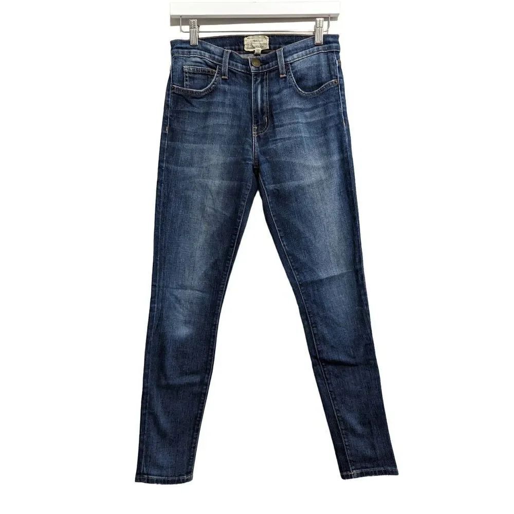 Current/Elliot The High Waist Ankle Skinny Jeans in Darcy Size 27
